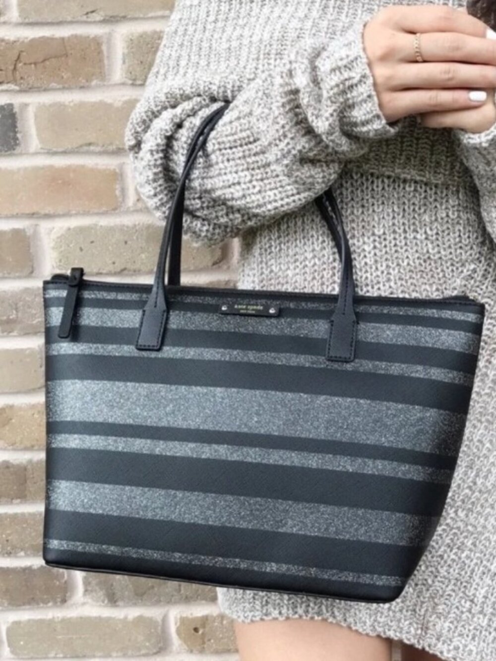 KATE SPADE Black Tote bag